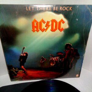 AC/DC Let There Be Rock LP. 1977 Original VG+